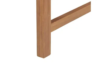 Trädgårdsbänk Beliani Treia Light wood - Hagemøbler - Utesofa - Benker