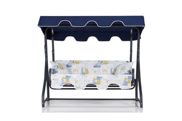 Tredobbelt hagestol Colomieuan Blå / Hvit