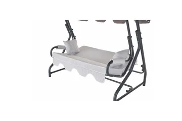 Tredobbelt hagestol Gowanda (200 x 165 x 110 cm) Flerfarget - Flerfarget - Hagemøbler - Utesofa - Hammocker