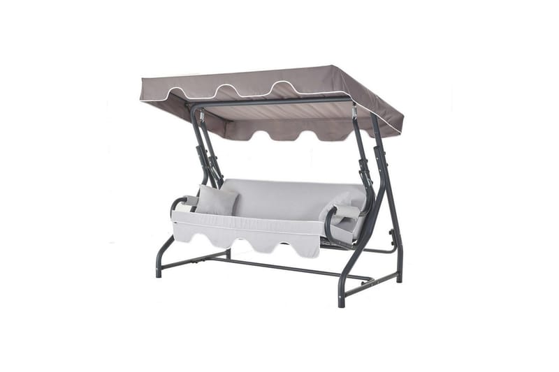 Tredobbelt hagestol Gowanda (200 x 165 x 110 cm) Flerfarget - Flerfarget - Hagemøbler - Utesofa - Hammocker