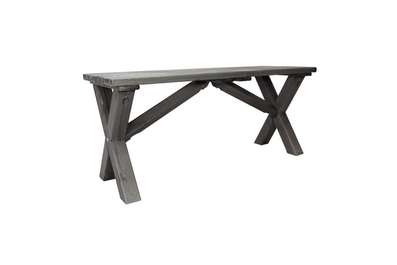 Utendørs Benk Scottsdale - Shabby Chic Grey, 100 cm - Hagemøbler - Utesofa - Benker