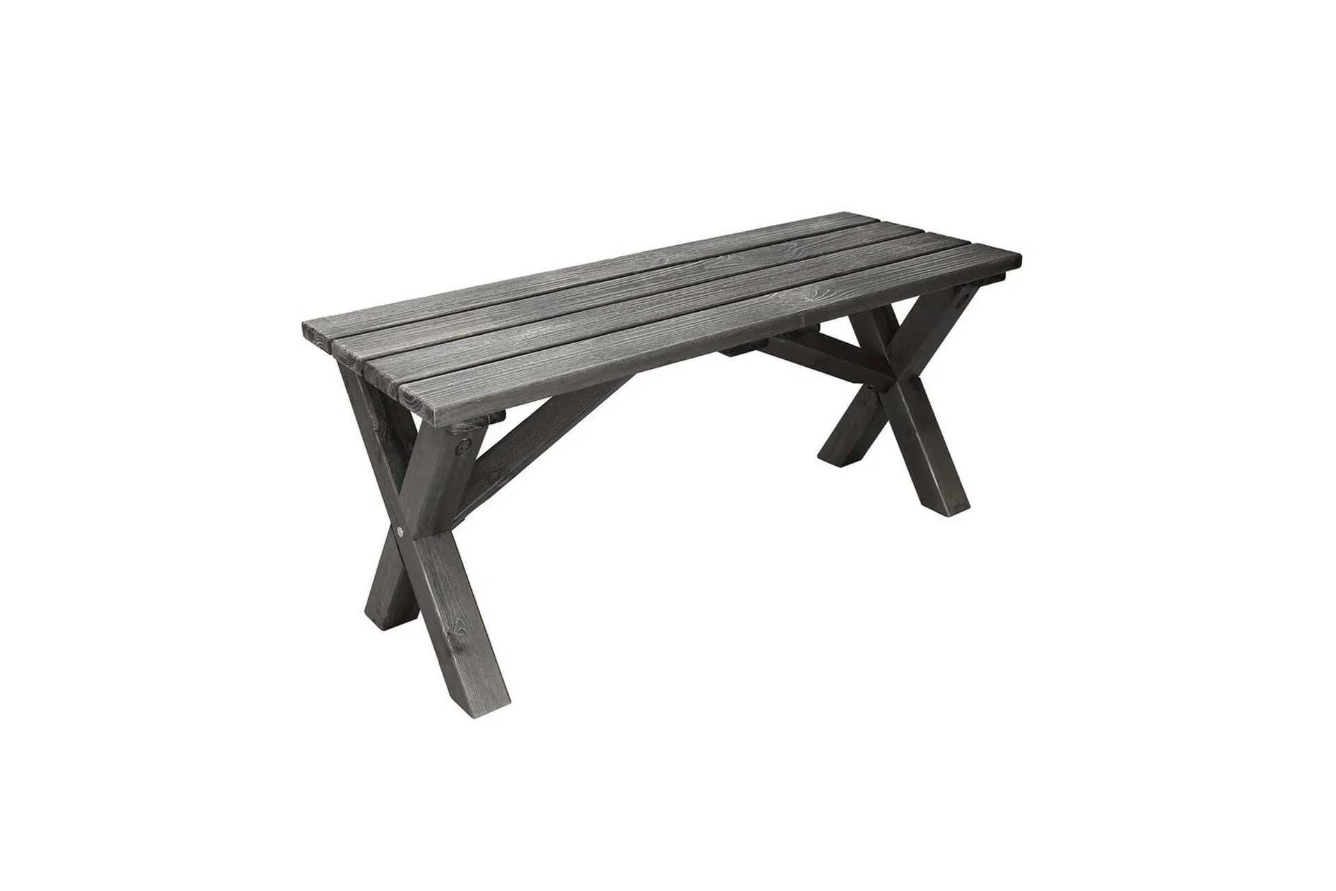 Utendørs Benk Scottsdale - Shabby Chic Grey, 100 cm