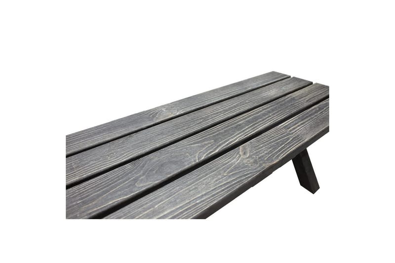 Utendørs Benk Scottsdale - Shabby Chic Grey, 100 cm - Hagemøbler - Utesofa - Benker