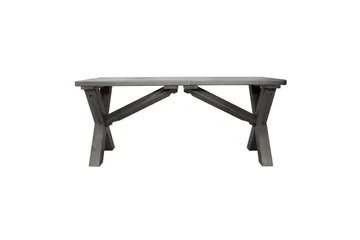 Utendørs Benk Scottsdale - Shabby Chic Grey, 100 cm - Hagemøbler - Utesofa - Benker