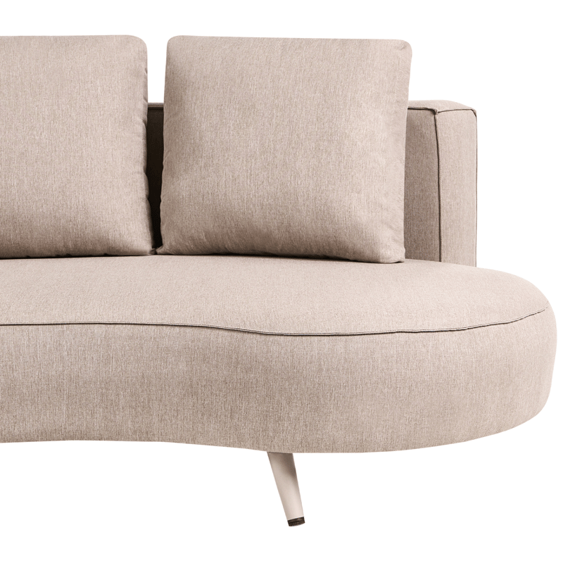 Utesofa Parori venstrevendt - Beige - Hagemøbler - Utesofa - Hagebenk & hagesofa