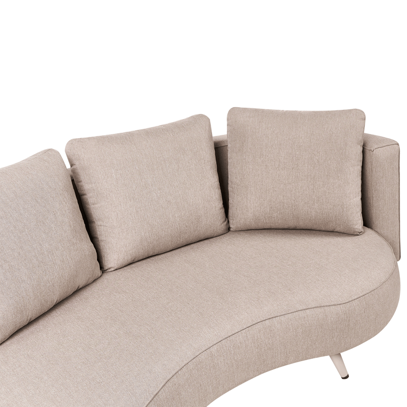 Utesofa Parori høyrevendt - Beige - Hagemøbler - Utesofa - Hagebenk & hagesofa