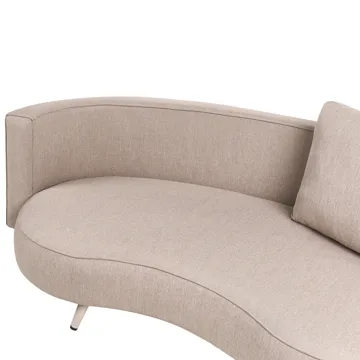 Utesofa Parori venstrevendt - Beige - Hagemøbler - Utesofa - Hagebenk & hagesofa