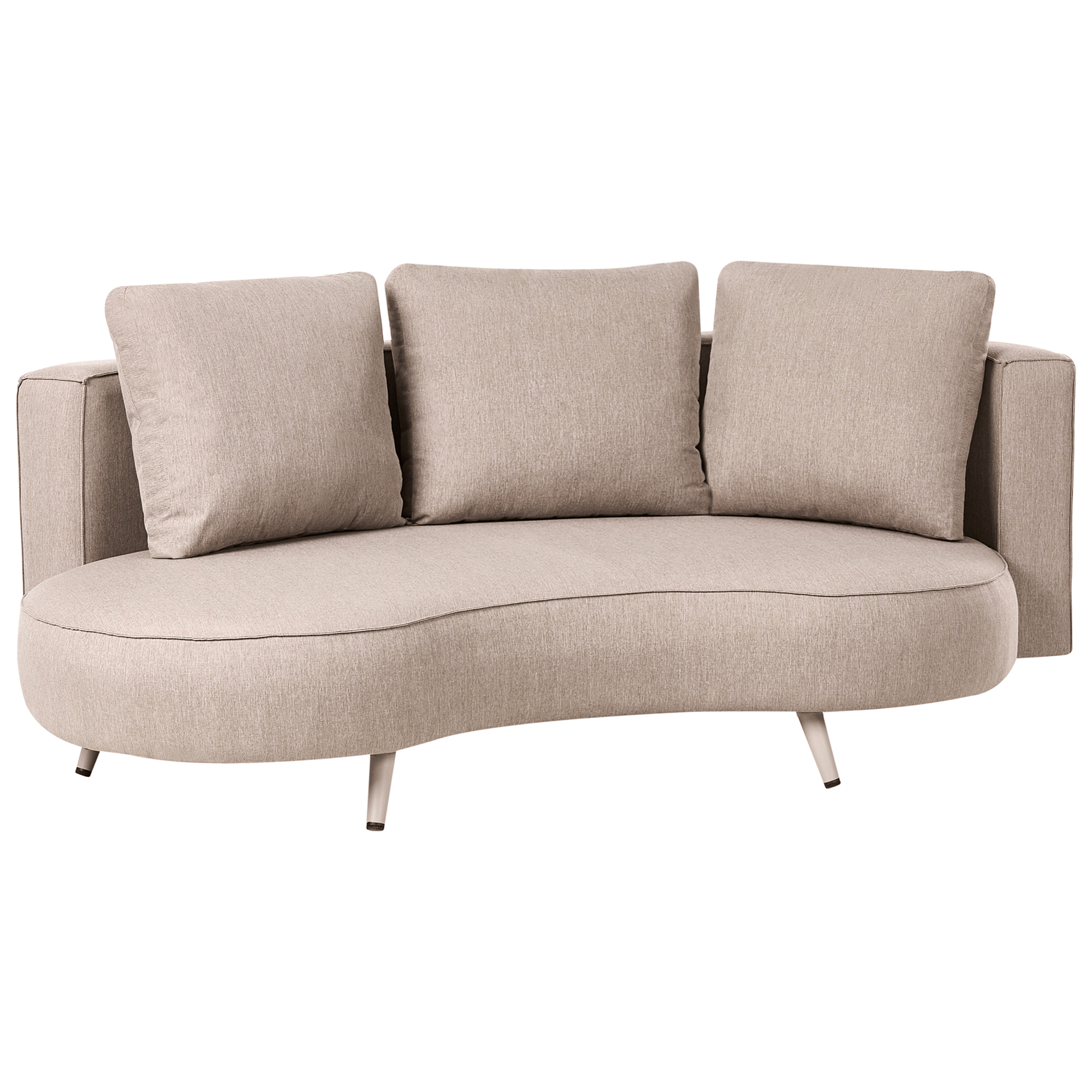 Utesofa Parori høyrevendt - Beige