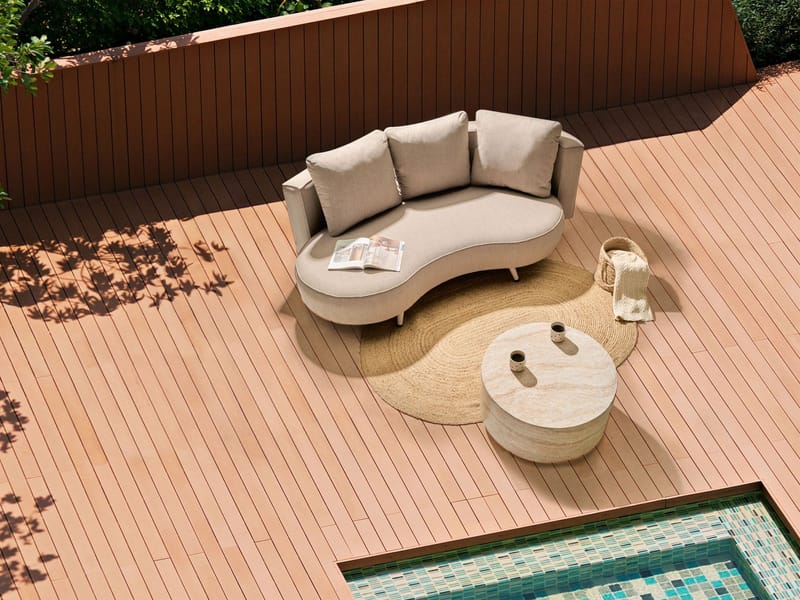 Utesofa Parori venstrevendt - Beige - Hagemøbler - Utesofa - Hagebenk & hagesofa