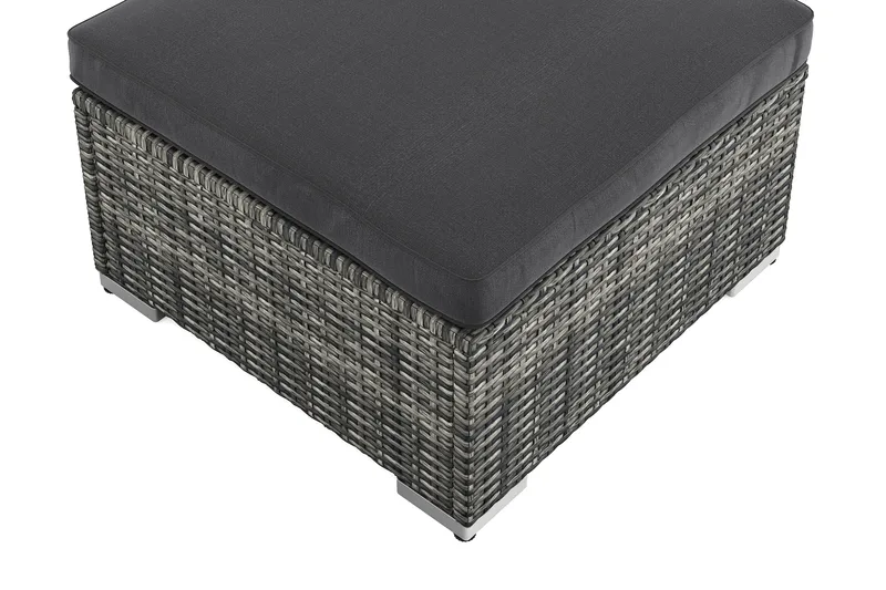 Wisconsin divan utendørs - Grå - Hagemøbler - Loungemøbler - Moduler