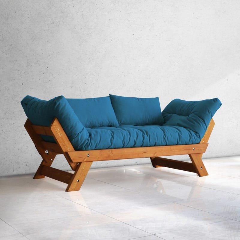 Zylar 2-seters Sovesofa - Blå - Møbler - Sofaer - Sovesofaer - 2 seters sovesofa
