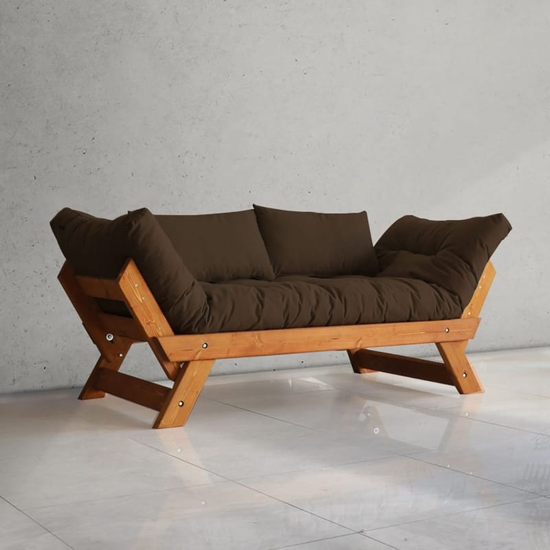 Zylar 2-seters Sovesofa - Brun - Møbler - Sofaer - Sovesofaer - 2 seters sovesofa