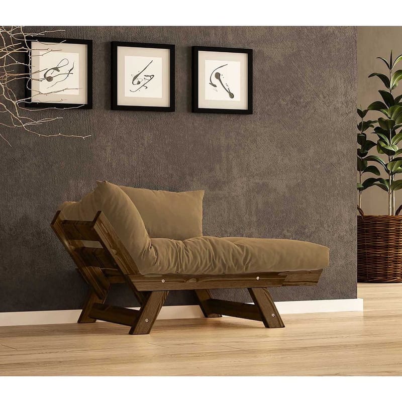 Zylar 2-seters Sovesofa - Brun - Møbler - Sofaer - Sovesofaer - 2 seters sovesofa