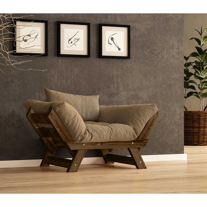 Zylar 2-seters Sovesofa - Brun - Møbler - Sofaer - Sovesofaer - 2 seters sovesofa