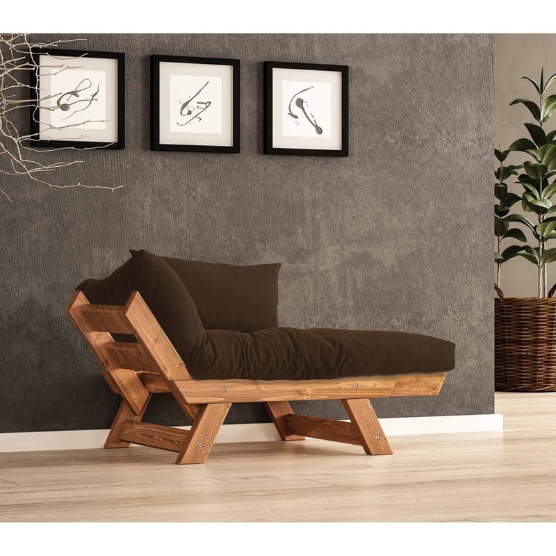 Zylar 2-seters Sovesofa - Brun - Møbler - Sofaer - Sovesofaer - 2 seters sovesofa