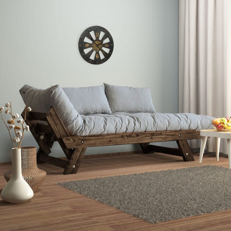 Zylar 2-seters Sovesofa - Grå - Møbler - Sofaer - Sovesofaer - 2 seters sovesofa