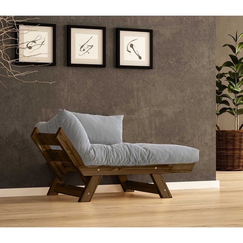 Zylar 2-seters Sovesofa - Grå - Møbler - Sofaer - Sovesofaer - 2 seters sovesofa