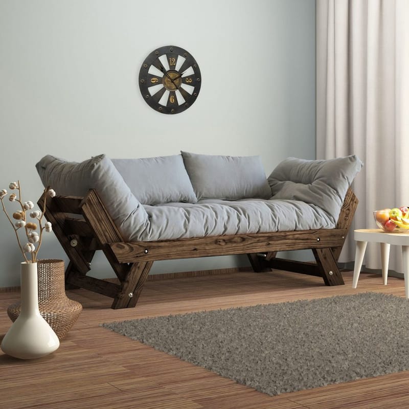 Zylar 2-seters Sovesofa - Grå - Møbler - Sofaer - Sovesofaer - 2 seters sovesofa