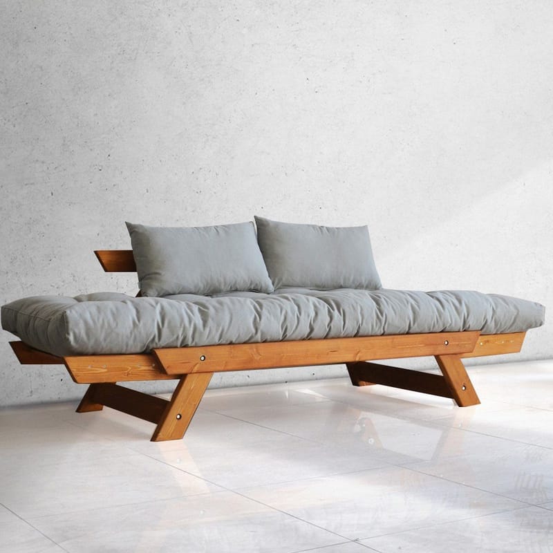 Zylar 2-seters Sovesofa - Grå - Møbler - Sofaer - Sovesofaer - 2 seters sovesofa