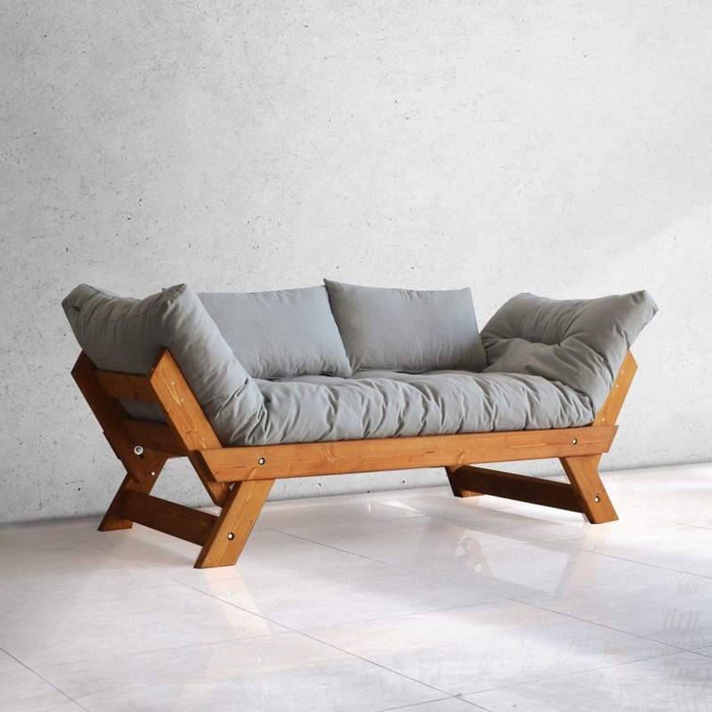 Zylar 2-seters Sovesofa, Grå