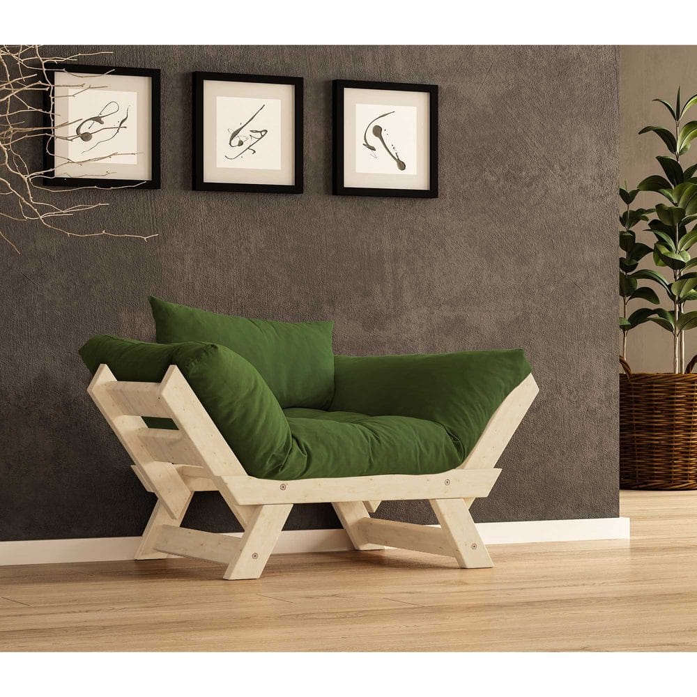 Zylar 2-seters Sovesofa - Grønn/Natur