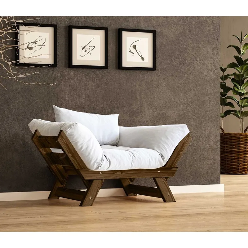 Zylar 2-seters Sovesofa - Hvit - Møbler - Sofaer - Sovesofaer - 2 seters sovesofa