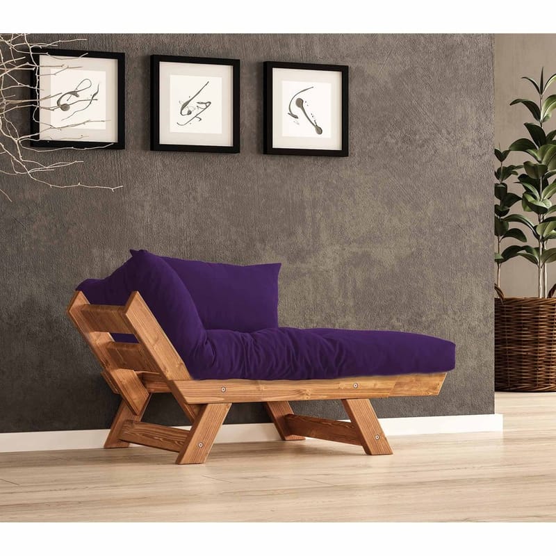 Zylar 2-seters Sovesofa - Lilla - Møbler - Sofaer - Sovesofaer - 2 seters sovesofa