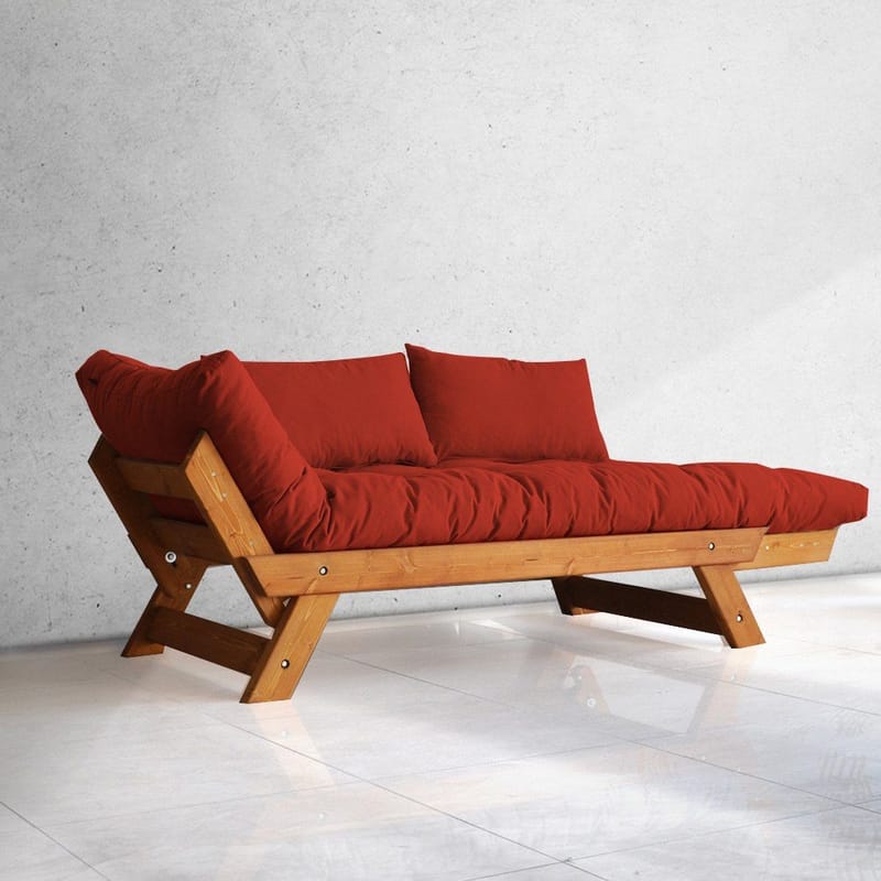 Zylar 2-seters Sovesofa - Rød - Møbler - Sofaer - Sovesofaer - 2 seters sovesofa