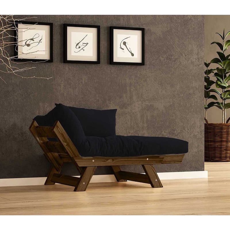 Zylar 2-seters Sovesofa - Svart - Møbler - Sofaer - Sovesofaer - 2 seters sovesofa