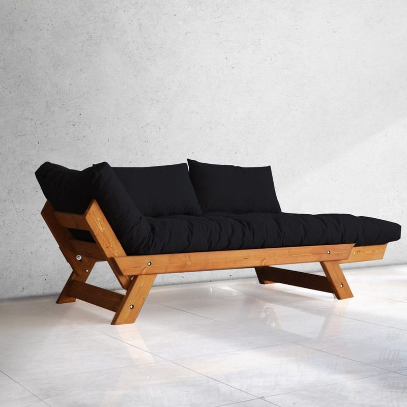 Zylar 2-seters Sovesofa - Svart - Møbler - Sofaer - Sovesofaer - 2 seters sovesofa