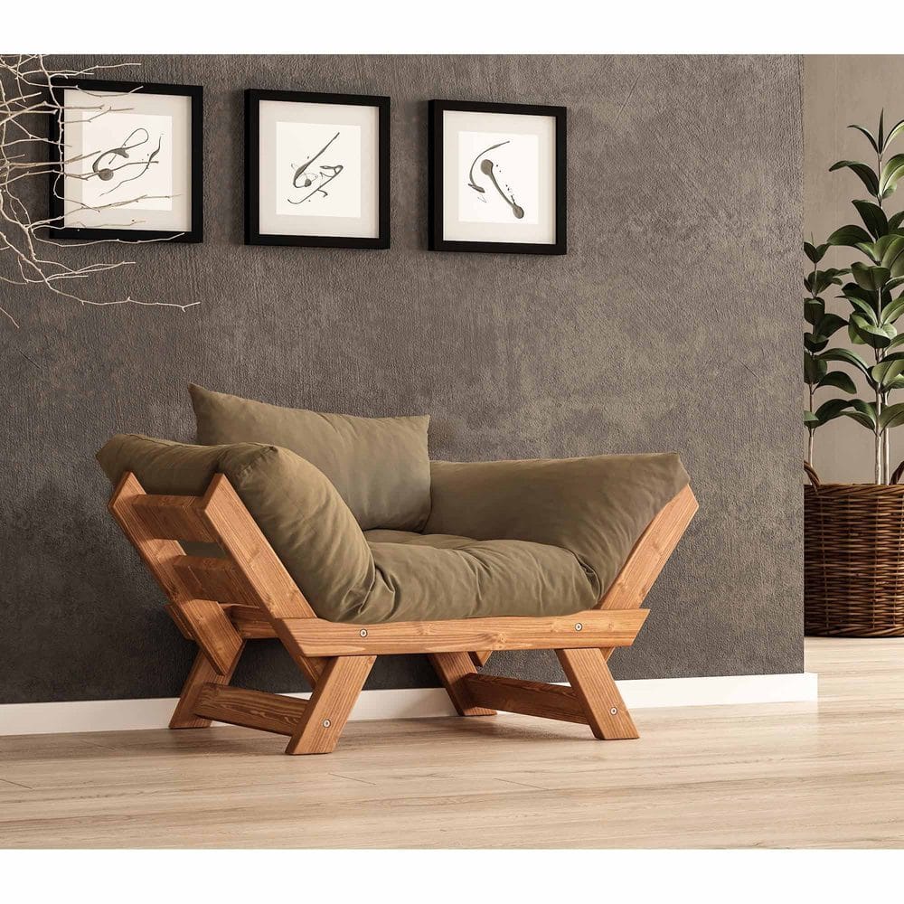 Zylar 2-seters Sovesofa - Taupe
