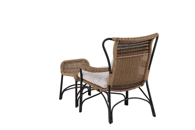 Loreto Utestol - Svart - Hagemøbler - Loungemøbler - Loungestol ute