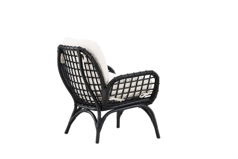 Moana Utestol - Svart - Hagemøbler - Loungemøbler - Loungestol ute