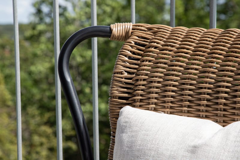 Loreto Utestol - Svart - Hagemøbler - Loungemøbler - Loungestol ute