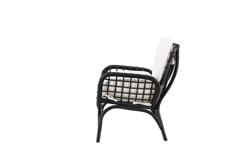 Moana Utestol - Svart - Hagemøbler - Loungemøbler - Loungestol ute