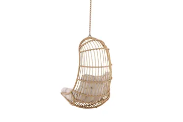 Pulau Hengestol 77x70 cm Natur - Venture Home - Hagemøbler - Stoler & Lenestoler - Hengestoler