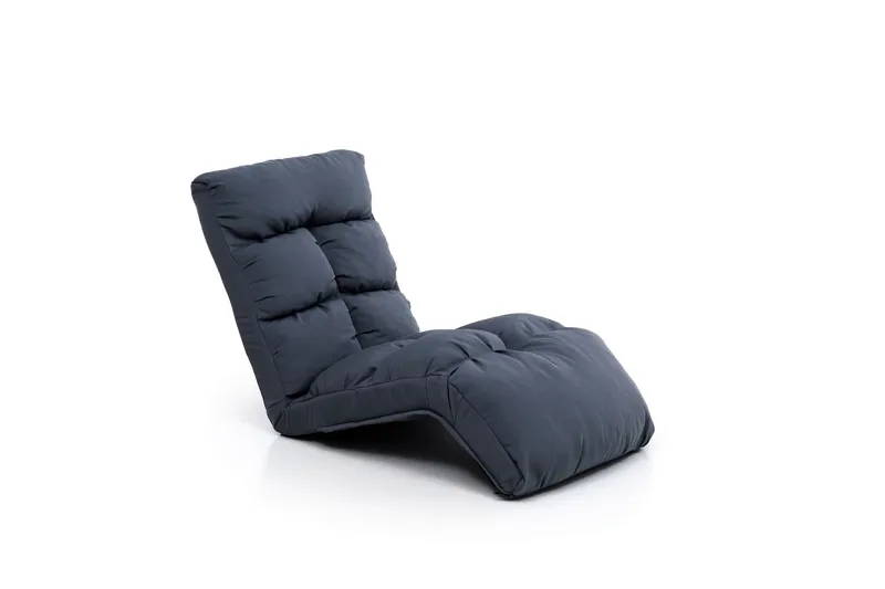 1-seters sovesofa Atelier Del Sofa Fuwa Outdoor (60 x 50 x 60 cm) Antrasitt, Antrasitt