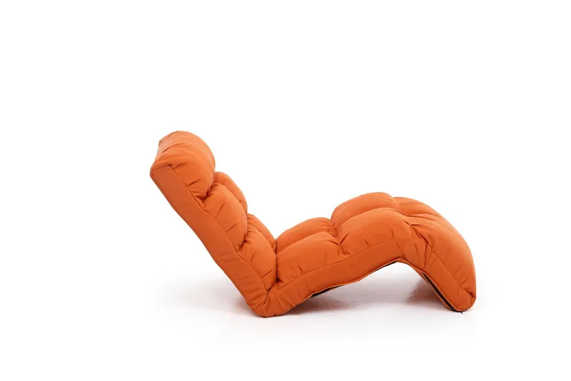1-seters sovesofa Atelier Del Sofa Fuwa Outdoor (60 x 50 x 60 cm) Oransje - Hagemøbler - Stoler & Lenestoler - Posisjonsstol