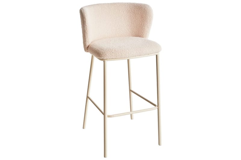 Barstol Mina II sett med 2 Beige - Beige - Hagemøbler - Stoler & Lenestoler - Barstol