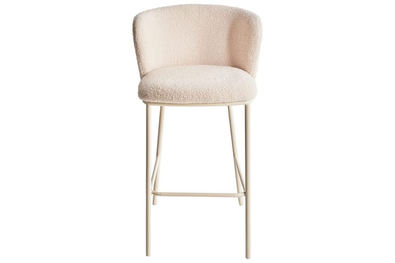 Barstol Mina II sett med 2 Beige - Beige - Hagemøbler - Stoler & Lenestoler - Barstol
