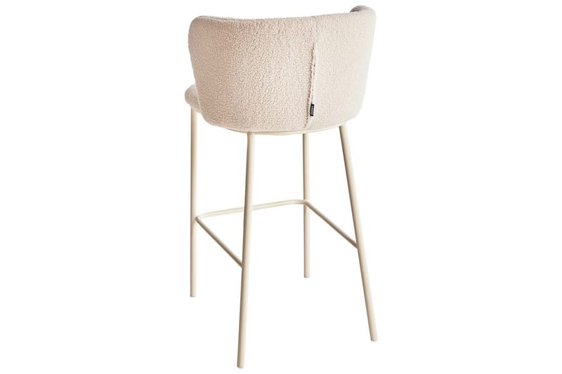 Barstol Mina II sett med 2 Beige - Beige - Hagemøbler - Stoler & Lenestoler - Barstol