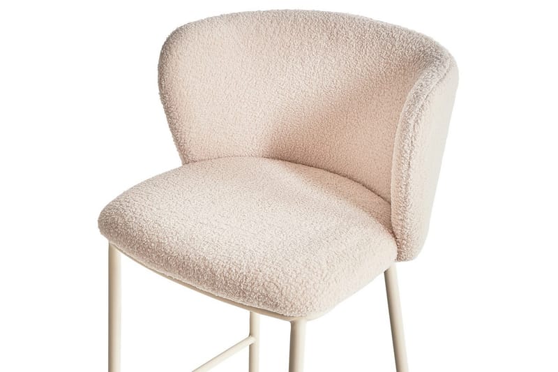 Barstol Mina II sett med 2 Beige - Beige - Hagemøbler - Stoler & Lenestoler - Barstol