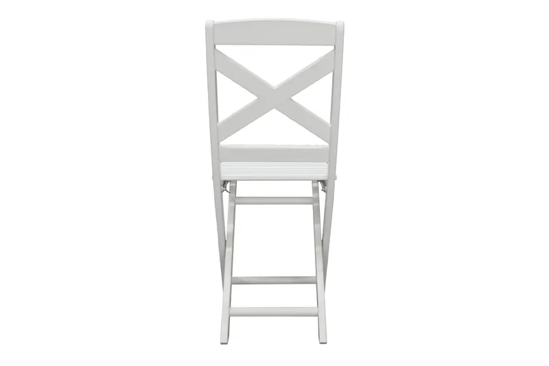 CALAYAN Klappstol Hvit - Hagemøbler - Stoler & Lenestoler - Caféstoler