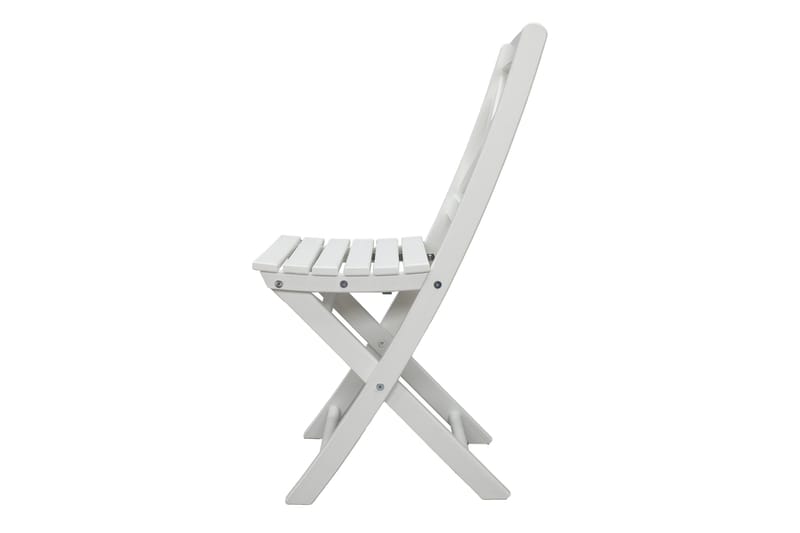 CALAYAN Klappstol Hvit - Hagemøbler - Stoler & Lenestoler - Caféstoler