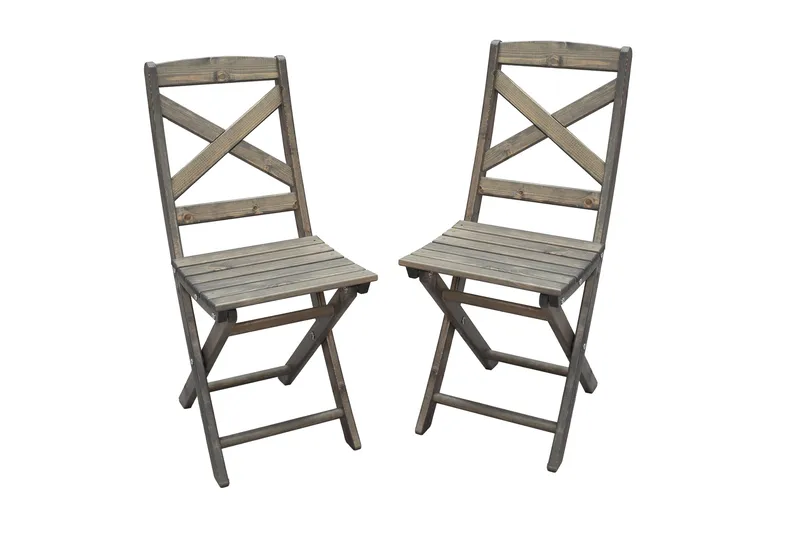 Edilma Klappstol - Grå - Hagemøbler - Stoler & Lenestoler - Caféstoler