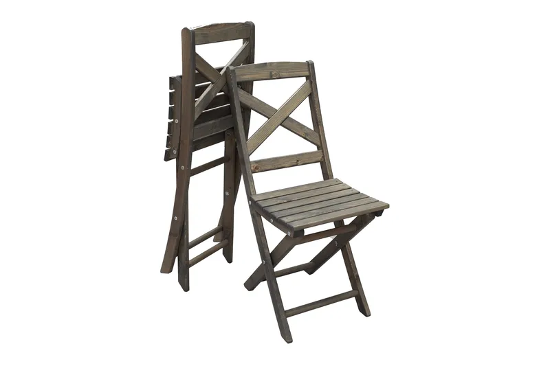 Edilma Klappstol - Grå - Hagemøbler - Stoler & Lenestoler - Caféstoler