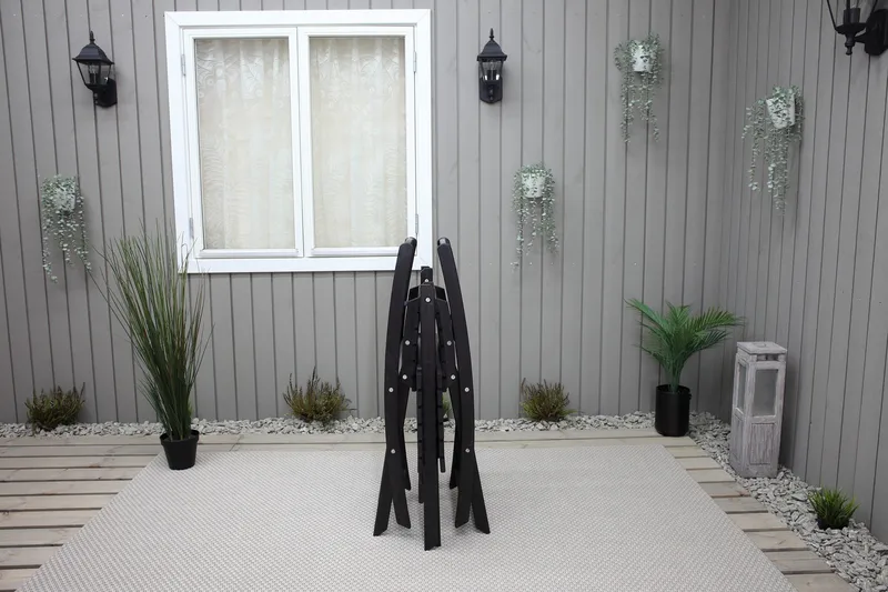 Edilma Klappstol - Mørkebrun - Hagemøbler - Stoler & Lenestoler - Caféstoler