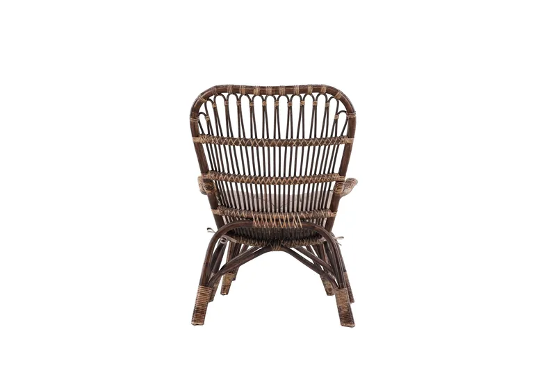 Ella Utestol - Mørk valnøtt - Hagemøbler - Stoler & Lenestoler - Utelenestoler