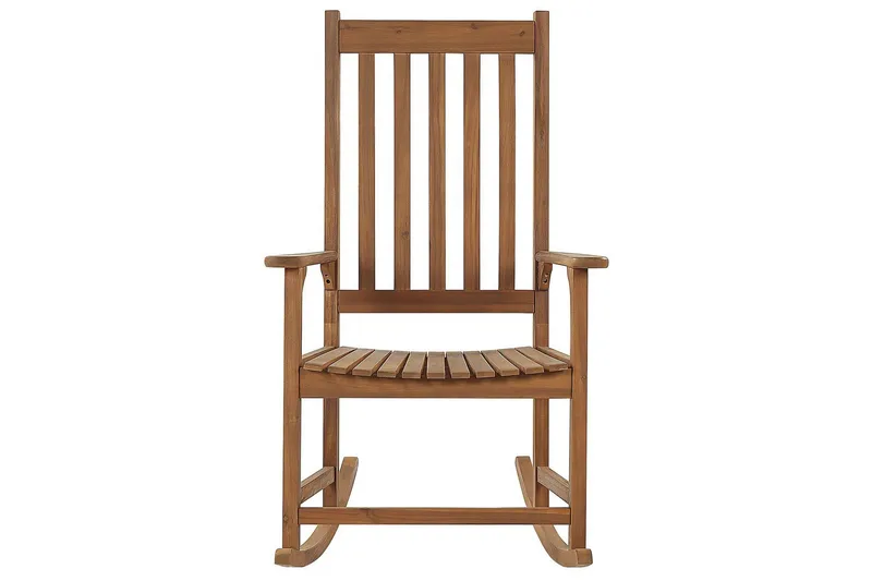 Emiliano Gyngestol utendørs - Lysebrun - Hagemøbler - Stoler & Lenestoler - Gyngestol utendørs