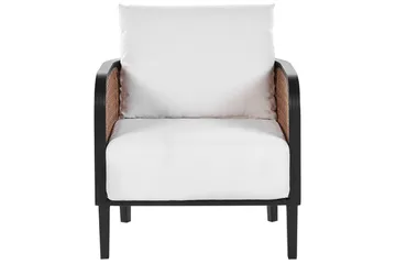 Fåtölj Beliani Montefalco Off White - Hagemøbler - Stoler & Lenestoler - Utelenestoler